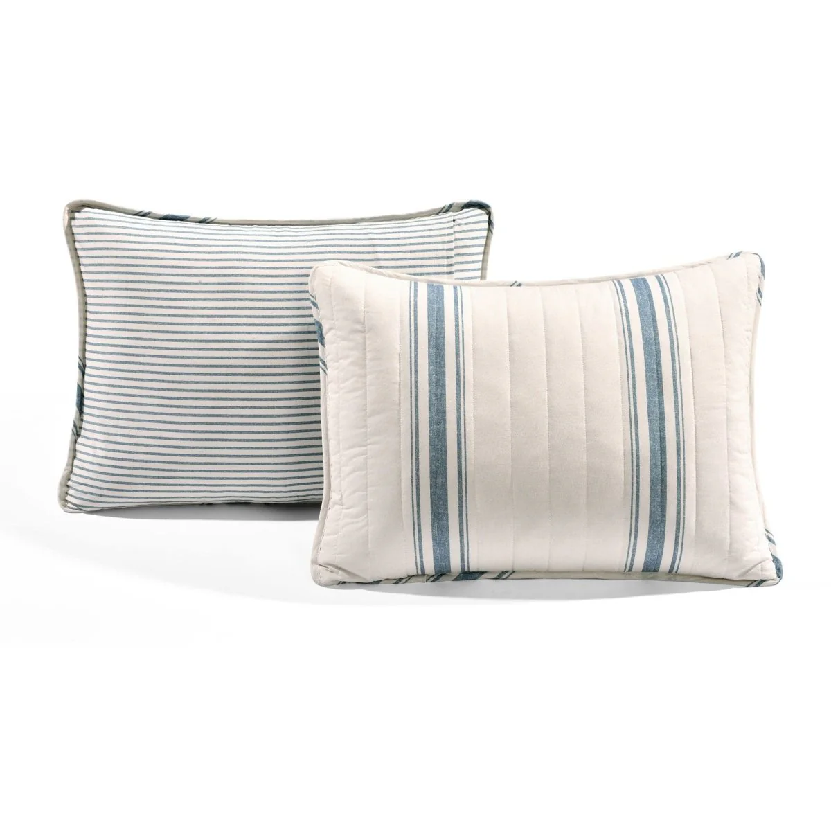 Farmhouse Stripe Reversible Cotton Quilt Set - Image 31