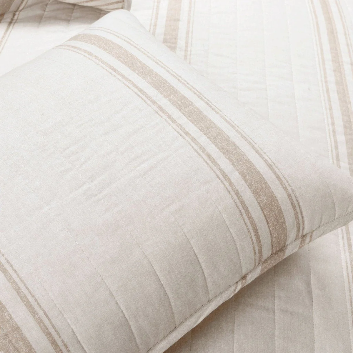 Farmhouse Stripe Reversible Cotton Quilt Set - Image 38