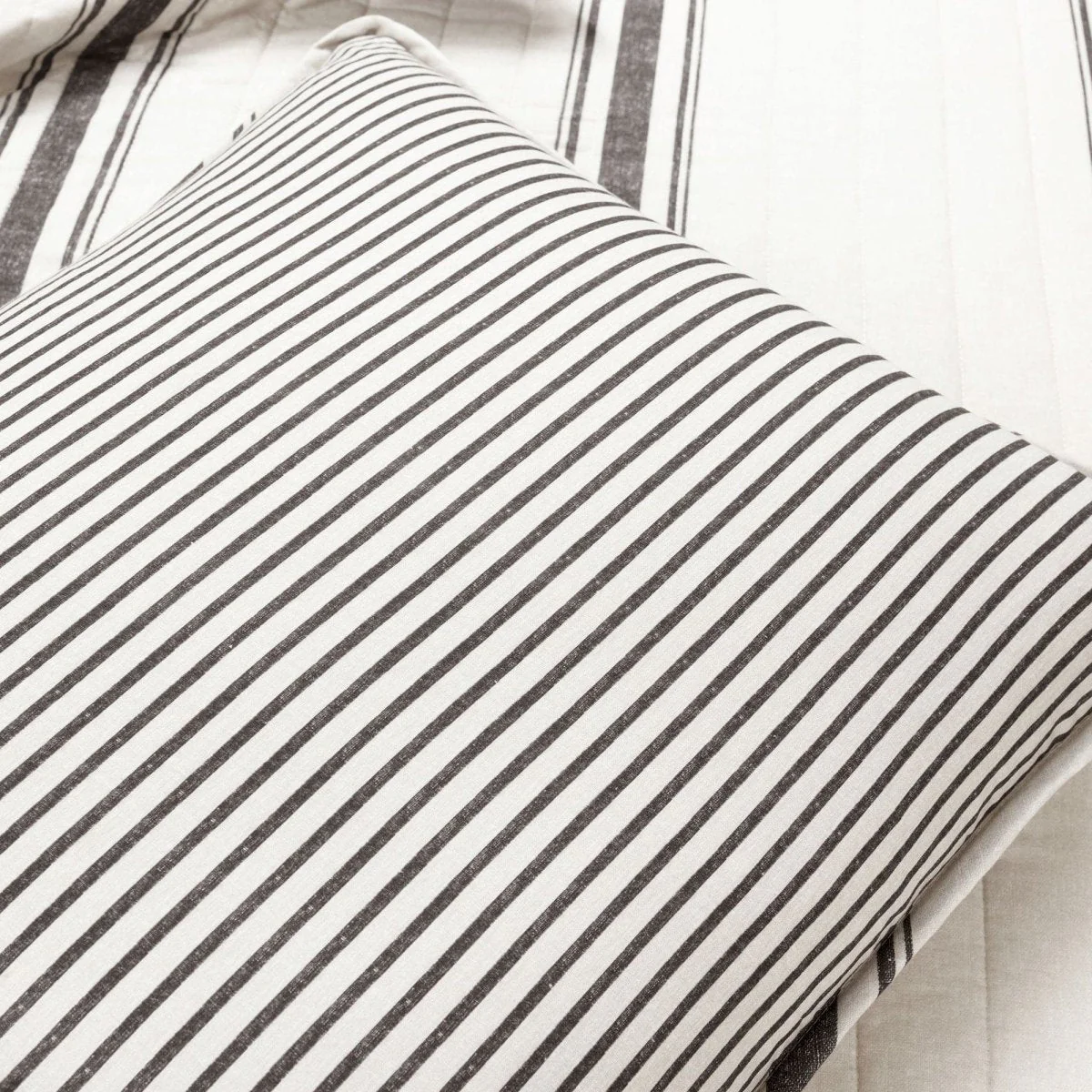 Farmhouse Stripe Reversible Cotton Quilt Set - Image 48
