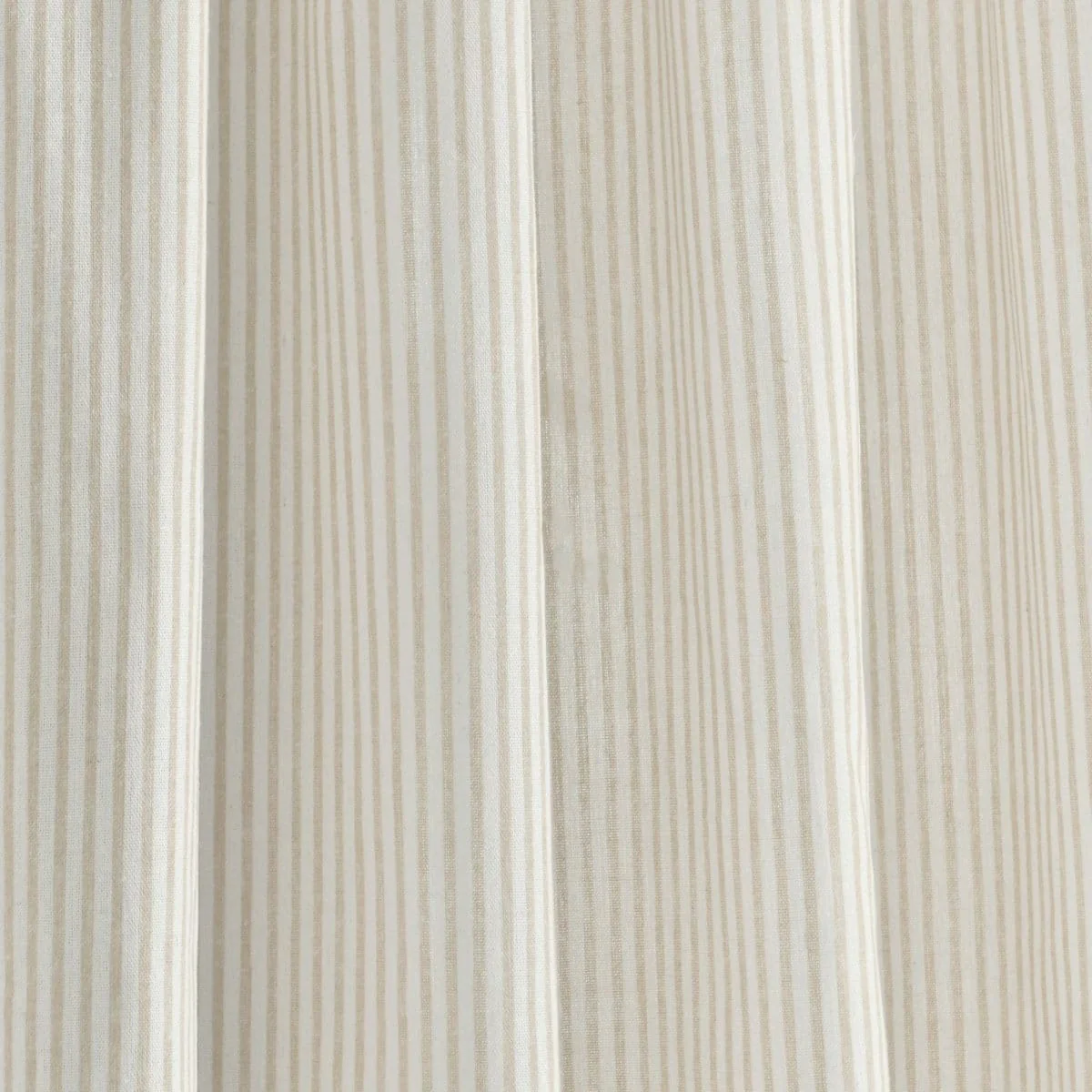 Farmhouse Stripe Reyna Ruffle Window Curtain Panel Set - Image 15