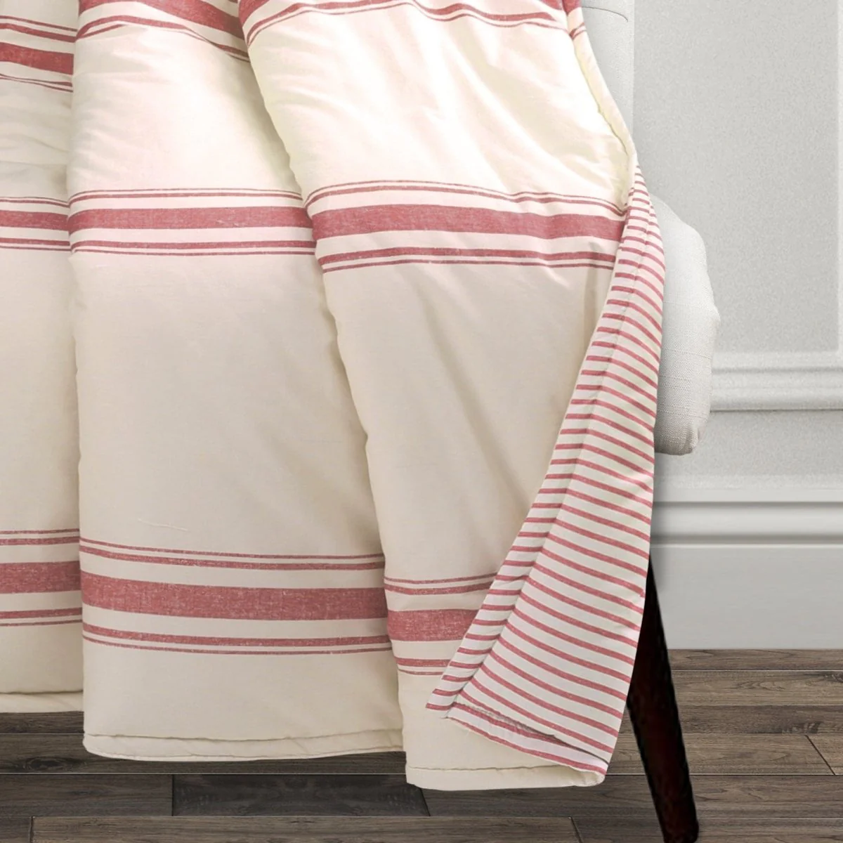 Farmhouse Stripe Throw - Image 6