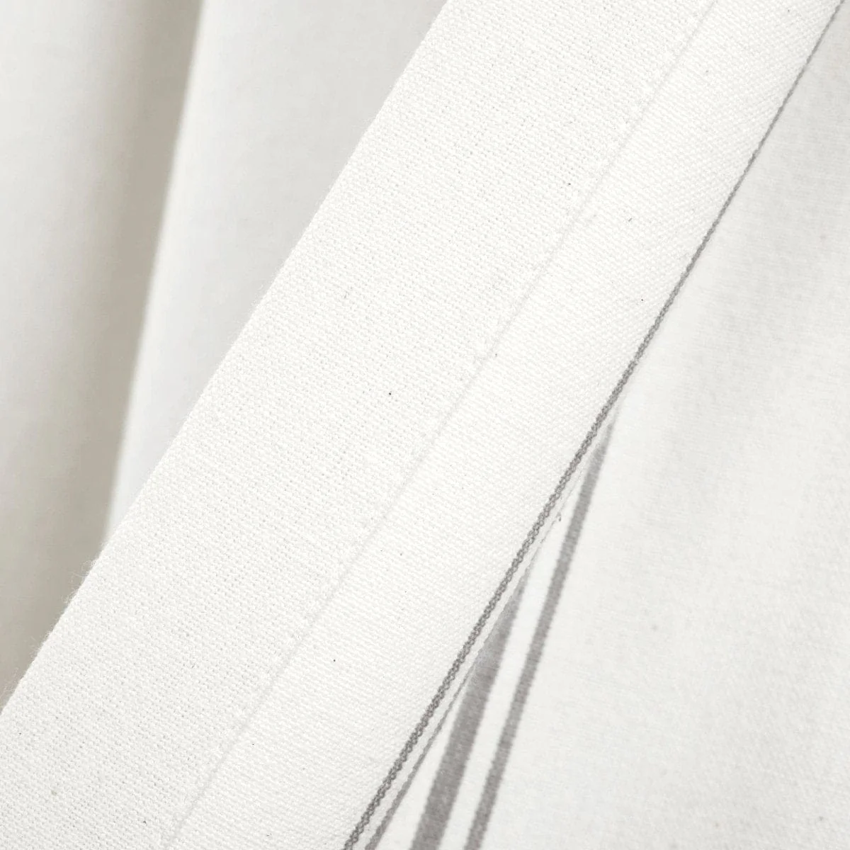 Farmhouse Stripe Yarn Dyed Recycled Cotton Blend Valance - Image 12