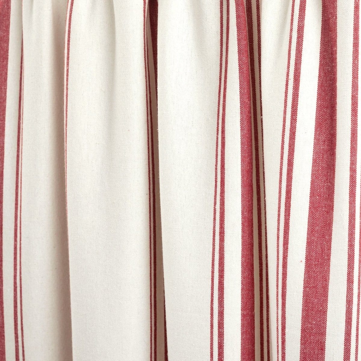 Farmhouse Stripe Yarn Dyed Recycled Cotton Blend Valance - Image 14