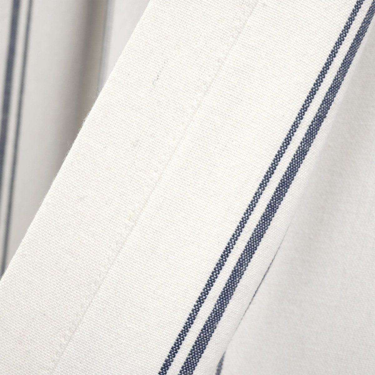 Farmhouse Stripe Yarn Dyed Recycled Cotton Blend Valance - Image 8