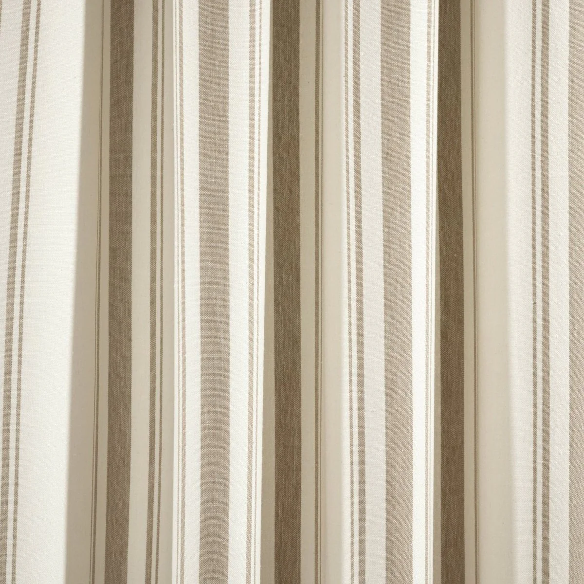 Farmhouse Stripe Yarn Dyed Recycled Cotton Blend Window Curtain Panel Set - Image 46
