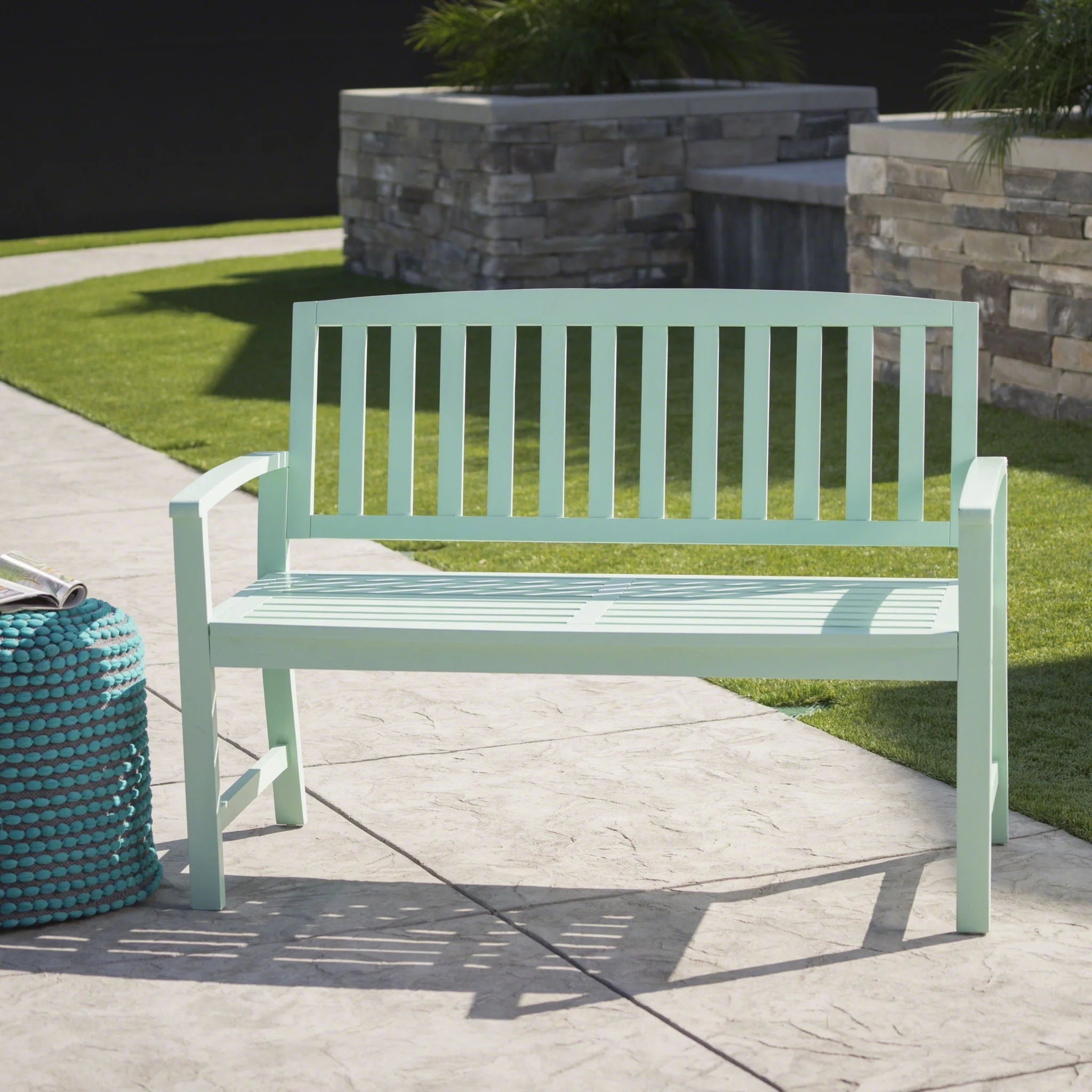 Farmhouse Style Loja Bench Indoor / Outdoor - Image 8