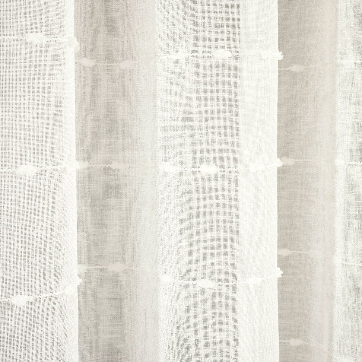Farmhouse Textured Grommet Sheer Ultra Wide Window Curtain Panel - Image 16