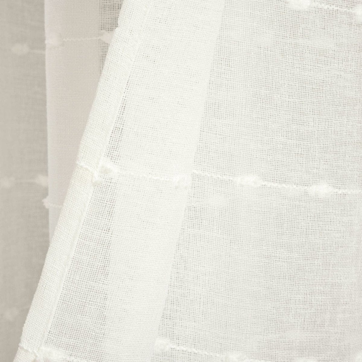 Farmhouse Textured Grommet Sheer Ultra Wide Window Curtain Panel - Image 18