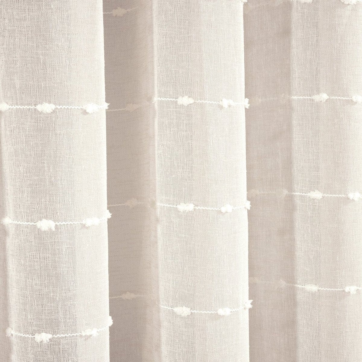 Farmhouse Textured Grommet Sheer Ultra Wide Window Curtain Panel - Image 26