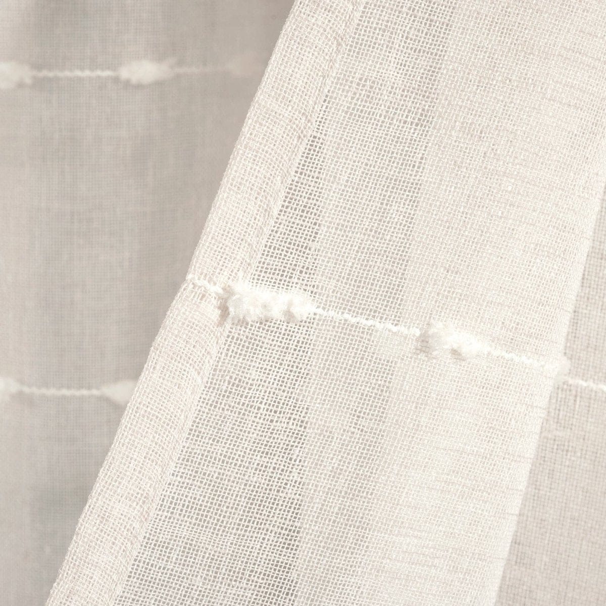 Farmhouse Textured Grommet Sheer Ultra Wide Window Curtain Panel - Image 28