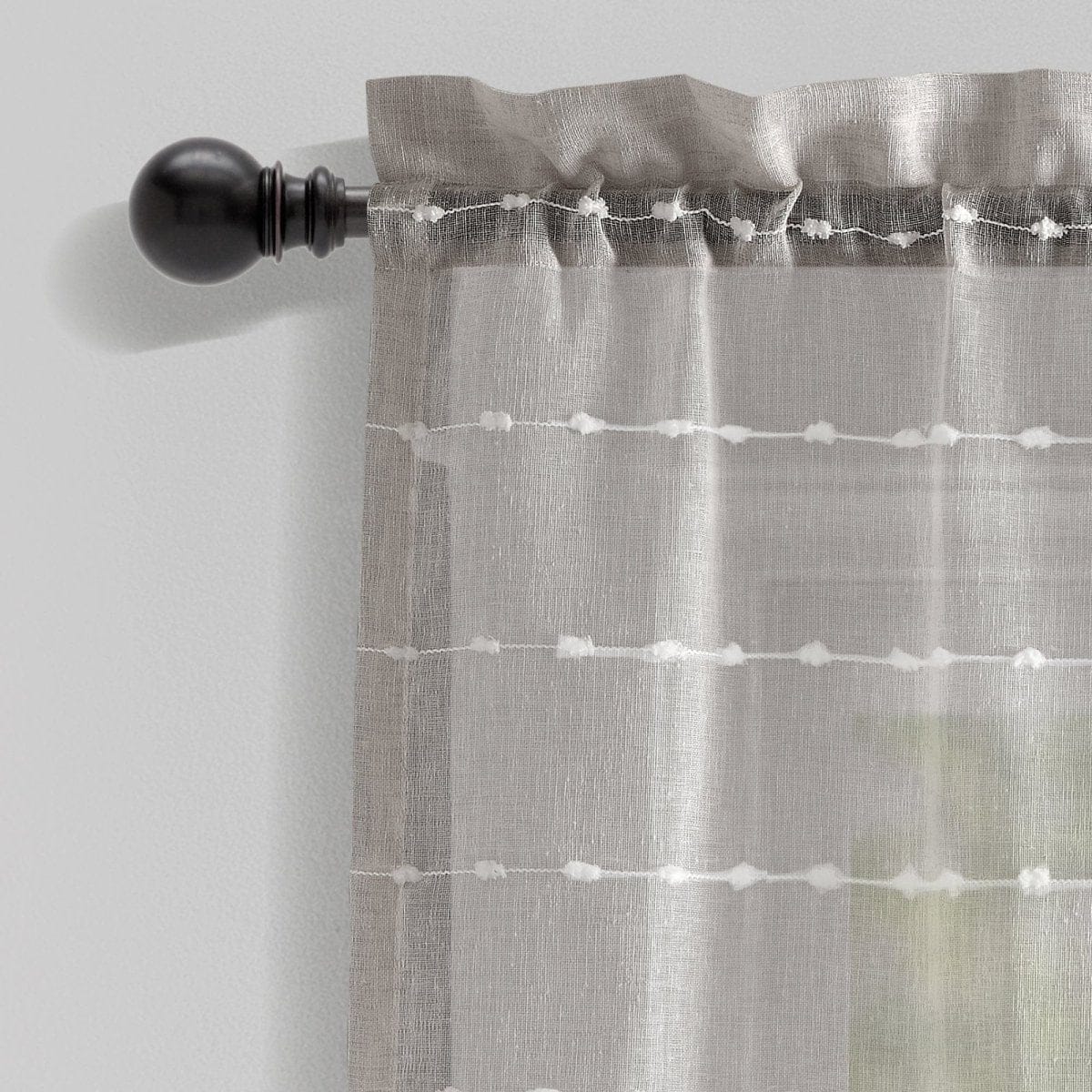 Farmhouse Textured Sheer Valance - Image 18