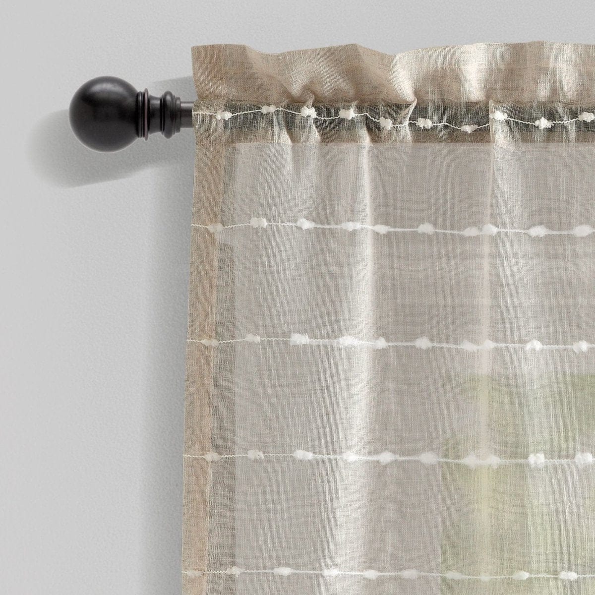 Farmhouse Textured Sheer Valance - Image 22