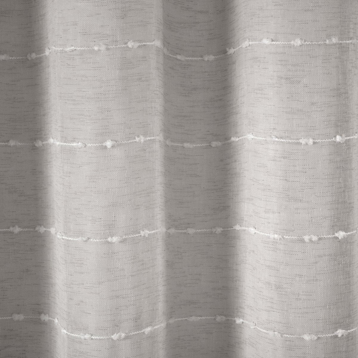 Farmhouse Textured Sheer With Peva Lining Shower Curtain Set - Image 23