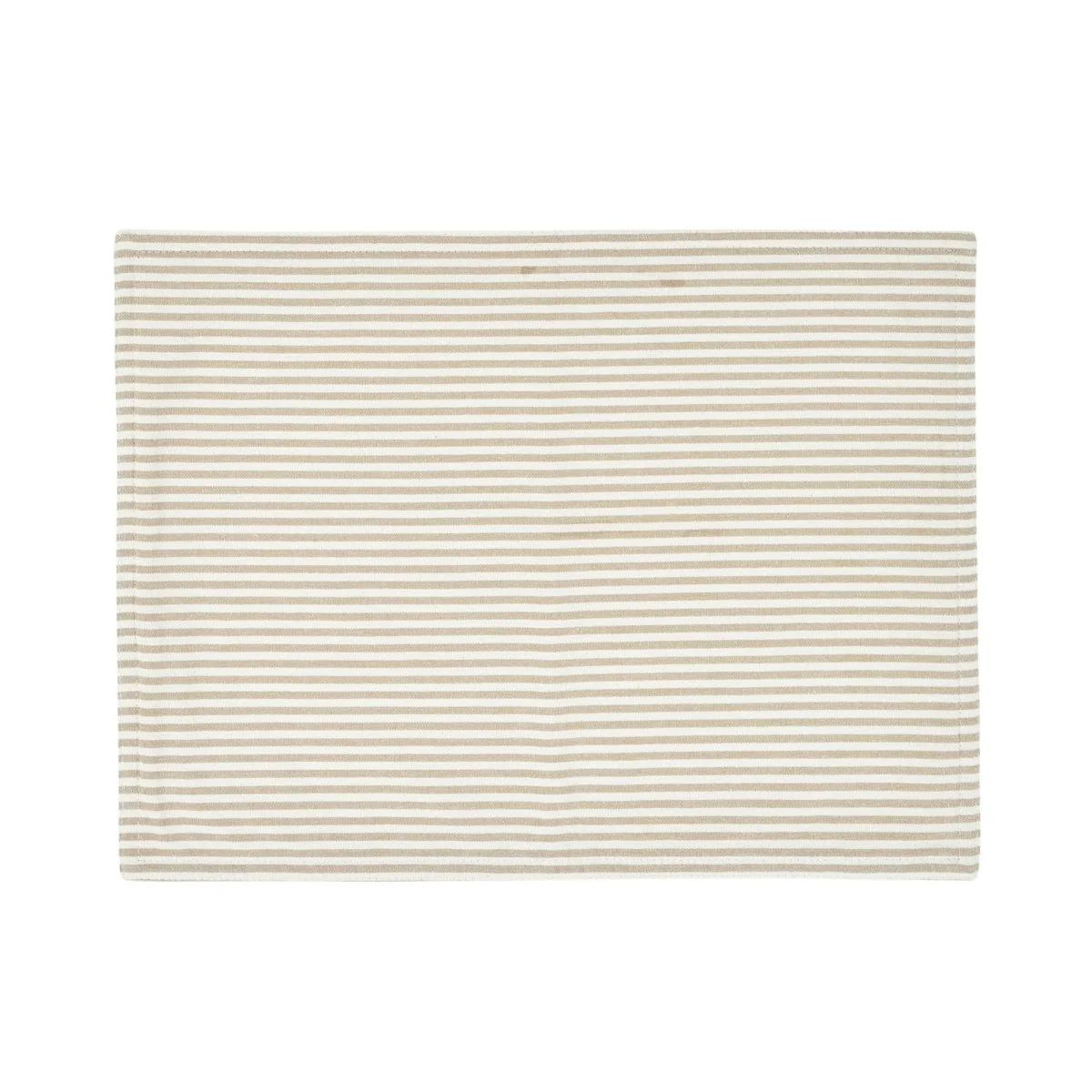 Farmhouse Ticking Stripe Yarn Dyed Placemat 4-Pack Set - Image 3