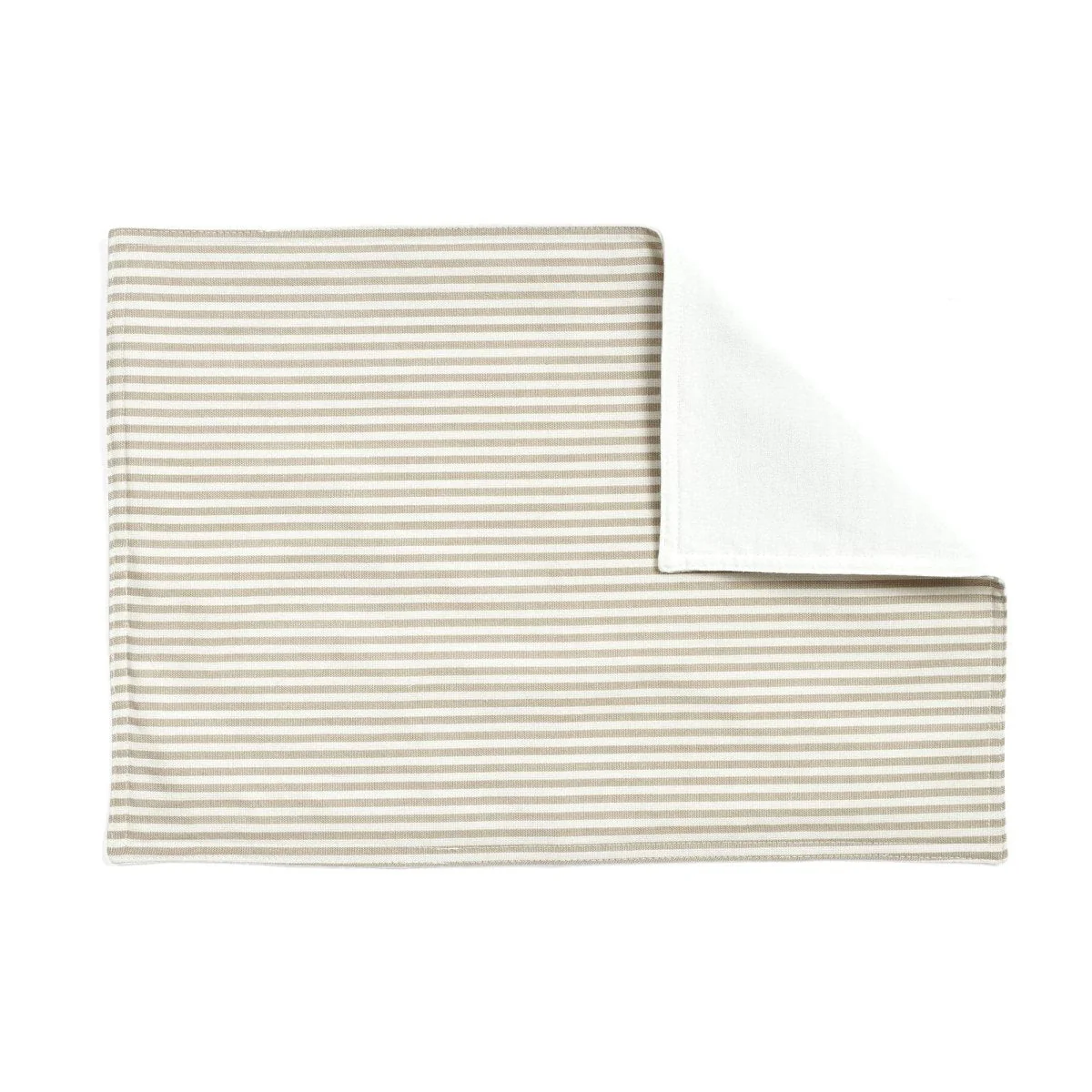 Farmhouse Ticking Stripe Yarn Dyed Placemat 4-Pack Set - Image 4