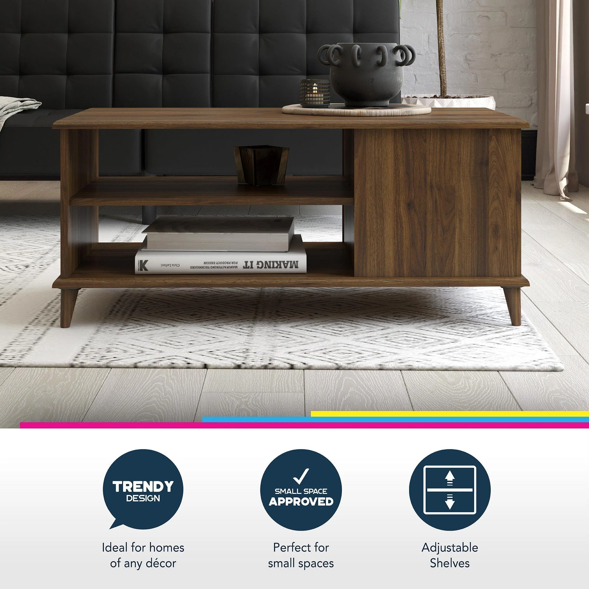 Farnsworth - Coffee Table - Walnut - Image 3
