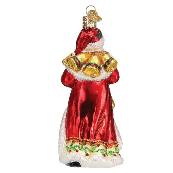 Father Christmas With Bells Christmas Ornament - Image 4
