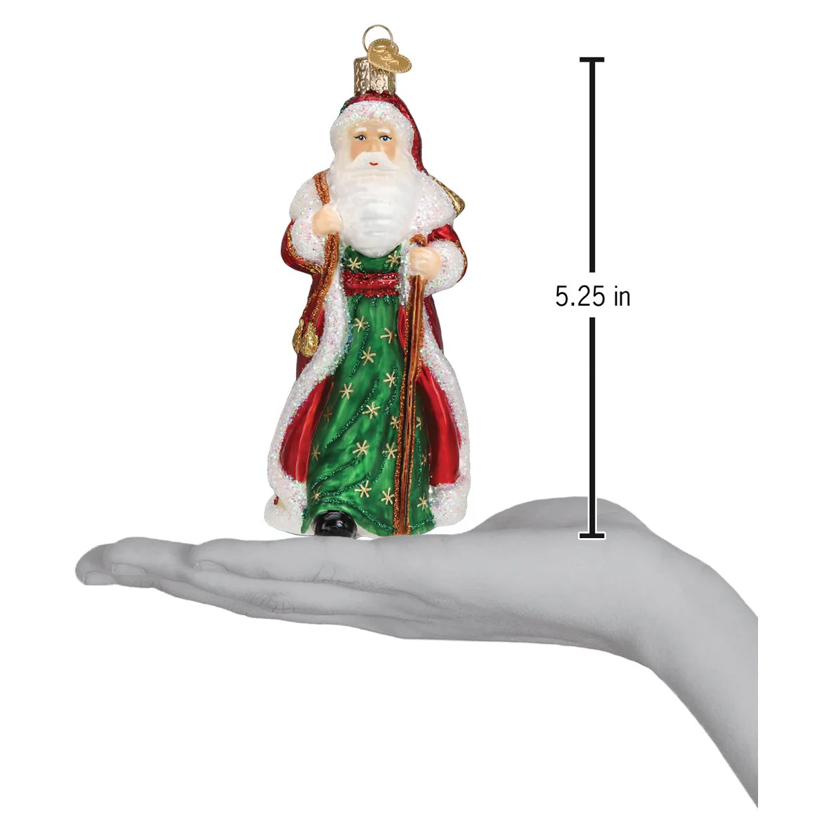 Father Christmas With Bells Christmas Ornament - Image 6