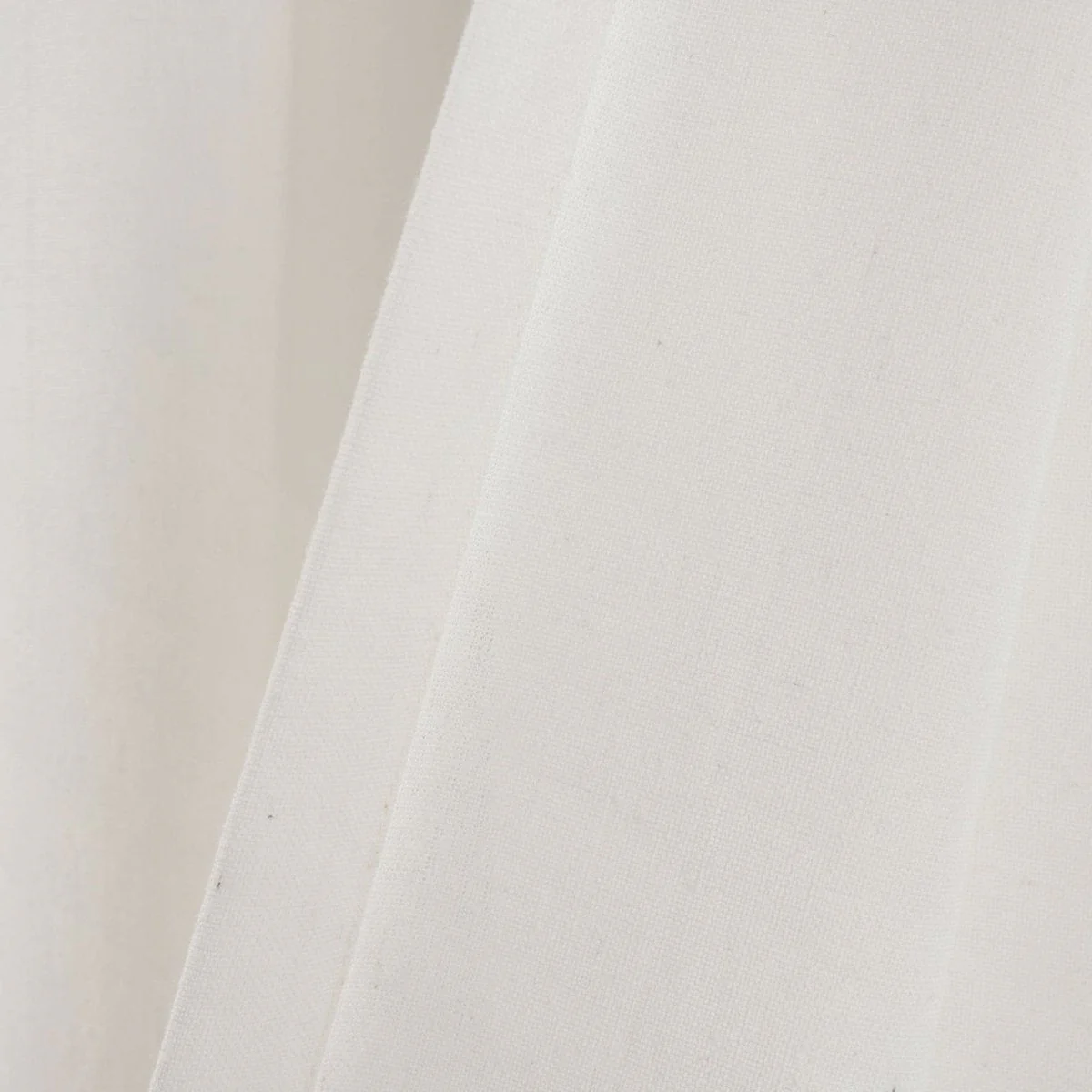Faux Linen Grommet Color Block Window Curtain Panel - Image 11