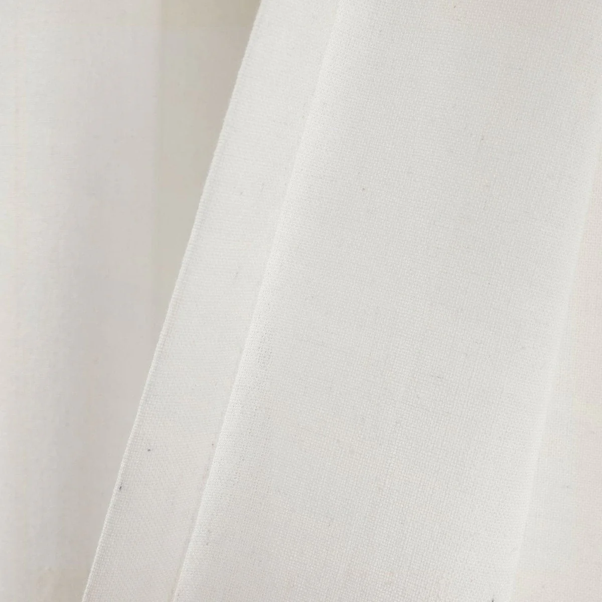 Faux Linen Grommet Color Block Window Curtain Panel - Image 17
