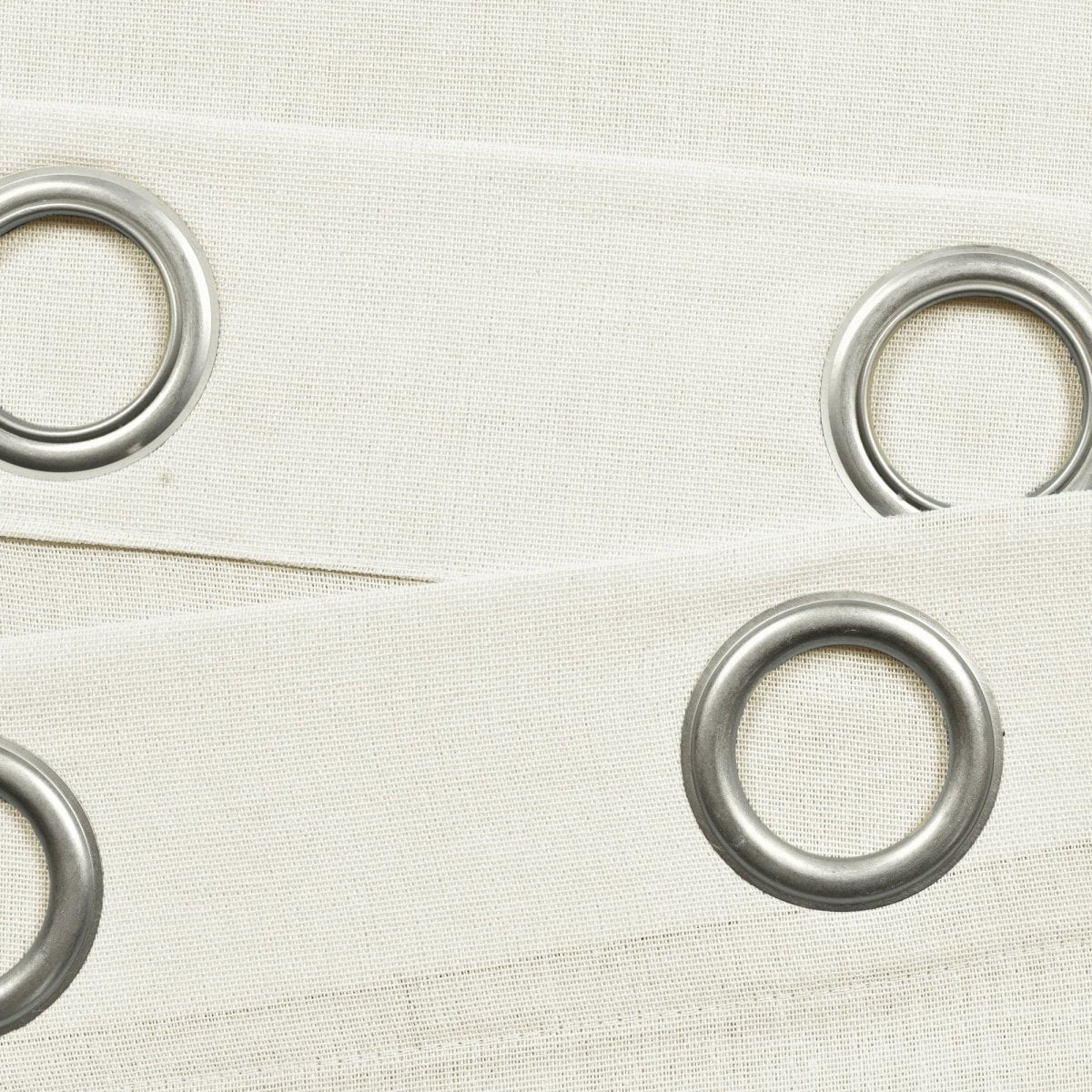 Faux Linen Grommet Window Curtain Panel Set - Image 20