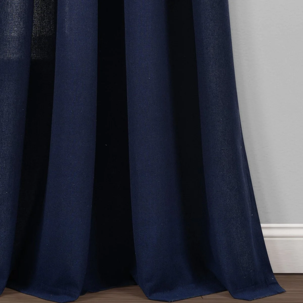 Faux Linen Grommet Window Curtain Panel Set - Image 24