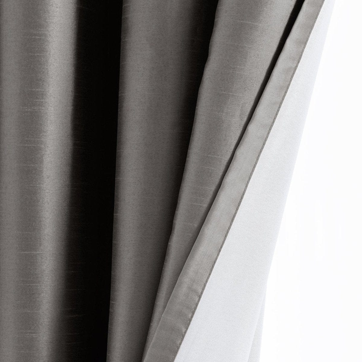Faux Silk 100% Blackout Window Curtain Panel - Image 10