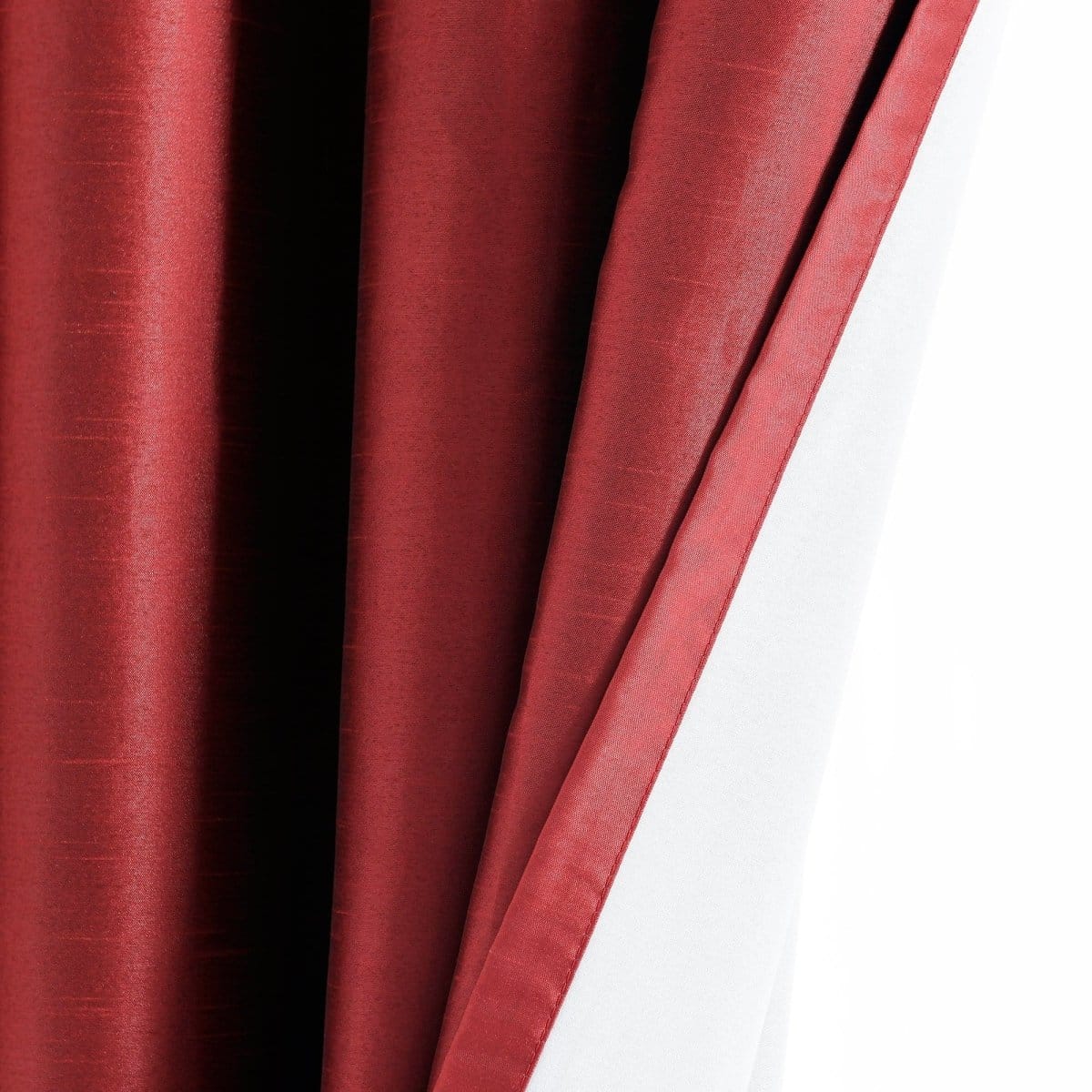 Faux Silk 100% Blackout Window Curtain Panel - Image 5