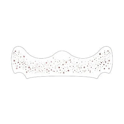 Fazit Rose Gold Glitter Freckle Makeup Patches - Image 3