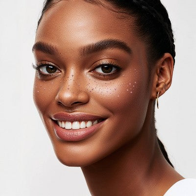 Fazit Rose Gold Glitter Freckle Makeup Patches - Image 4