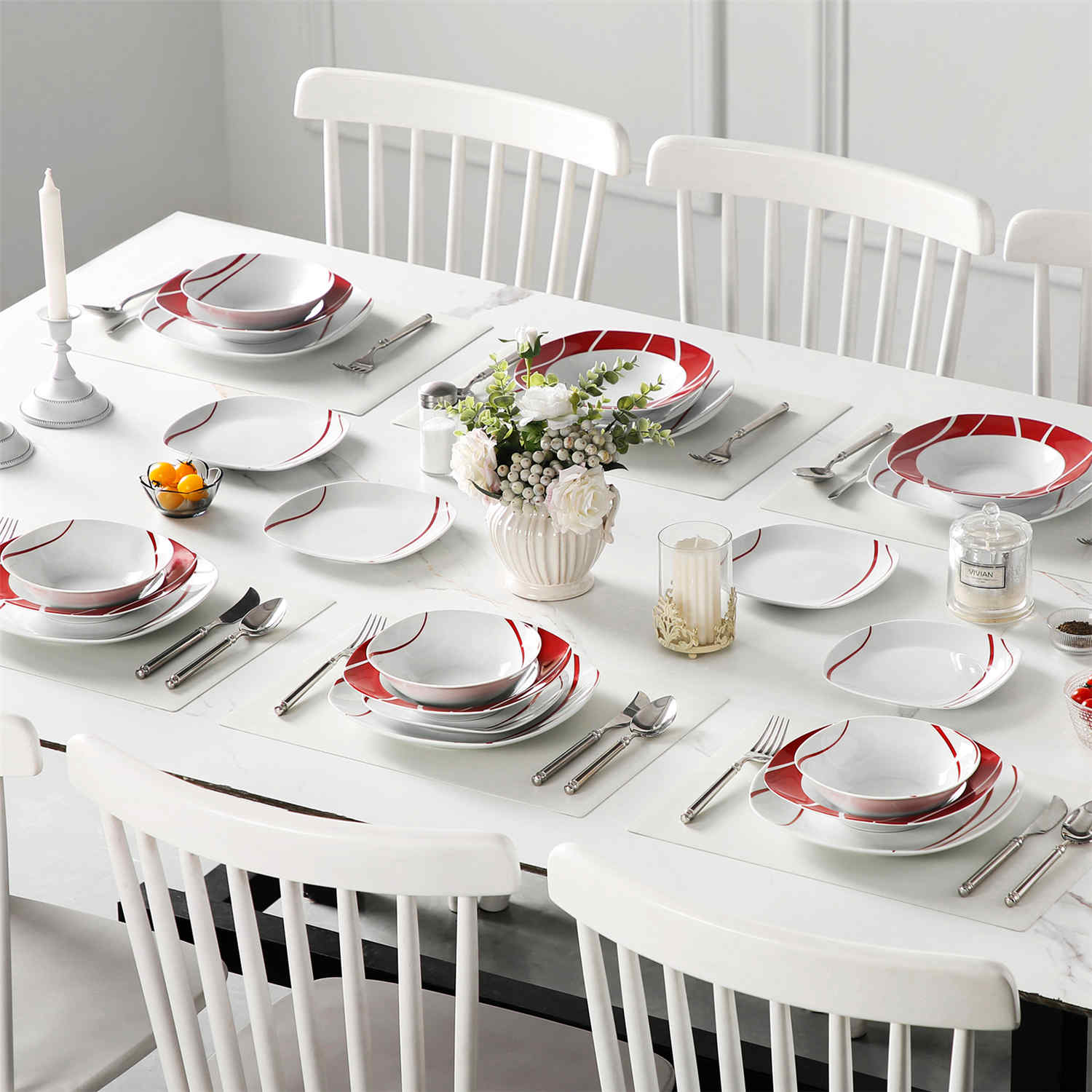 Felisa 24 Piece Dinnerware Set - Image 6