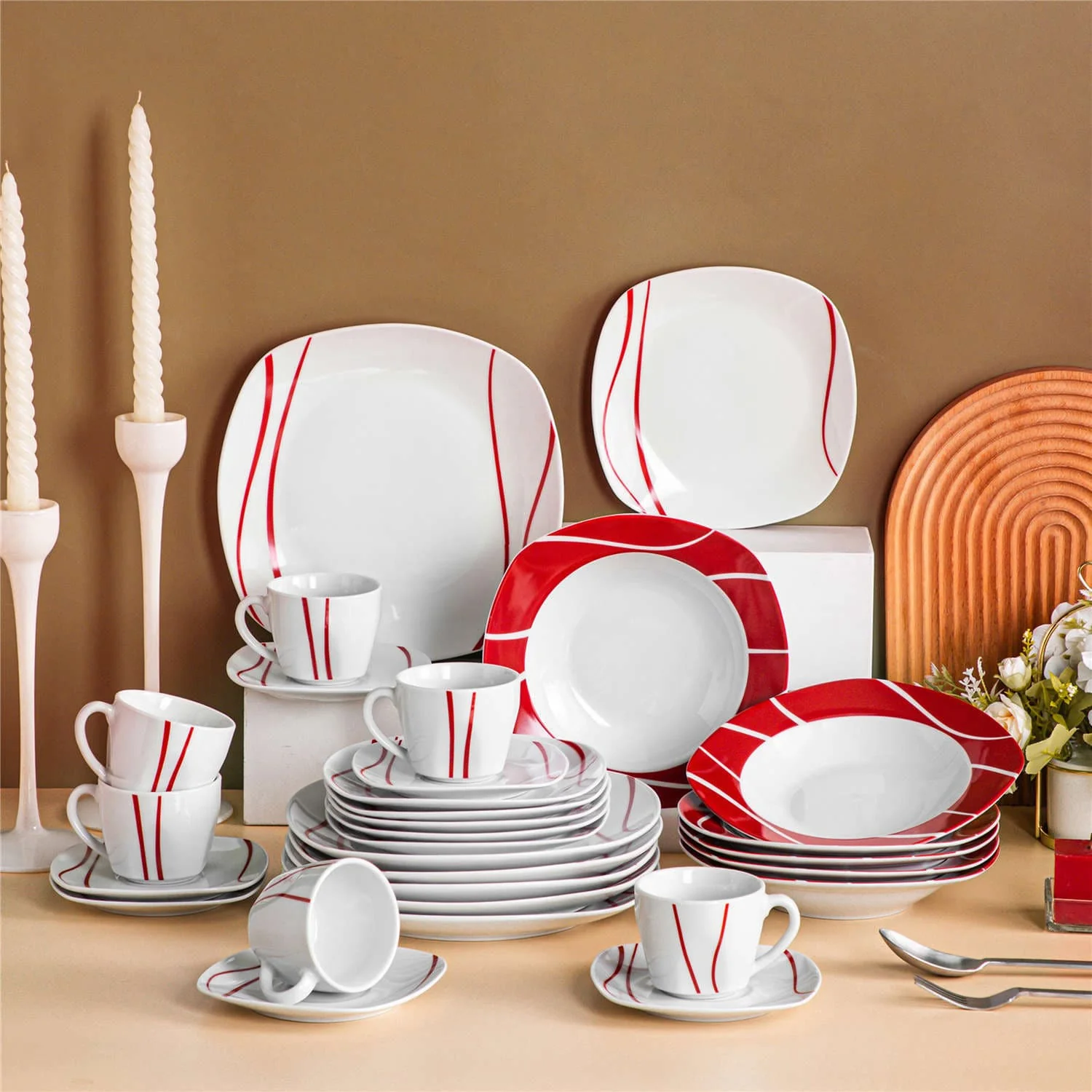 Felisa 30 Piece Dinnerware Set - Image 2