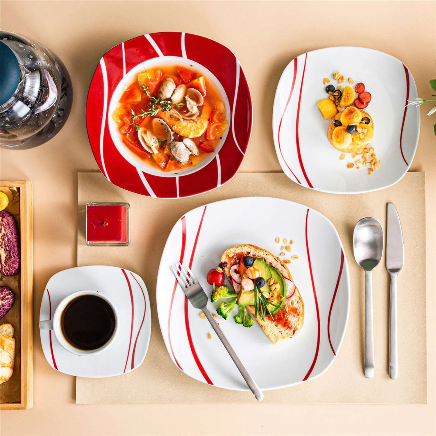 Felisa 30 Piece Dinnerware Set - Image 6
