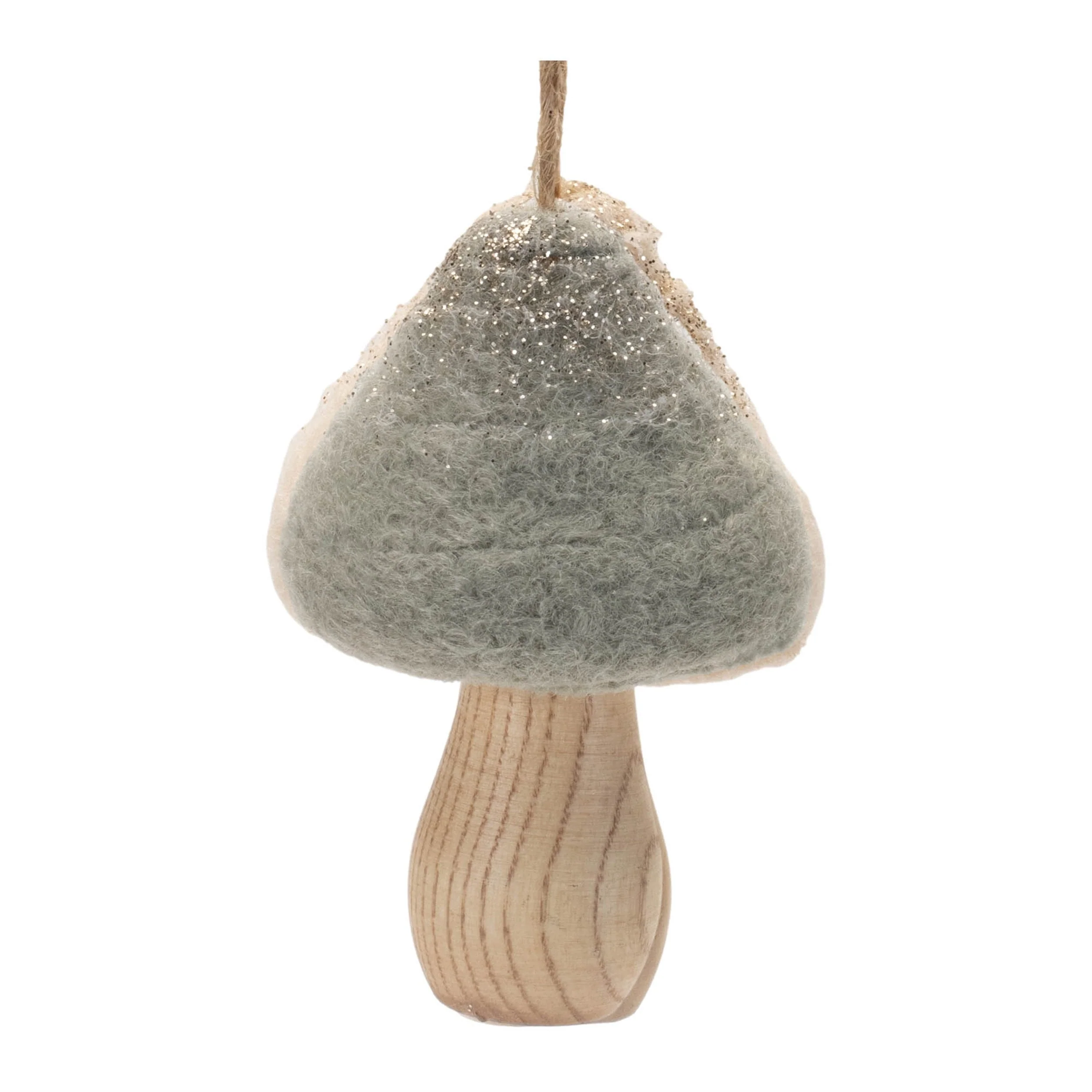 Felt Fabric Mushroom Ornament (Set of 12) - Image 3