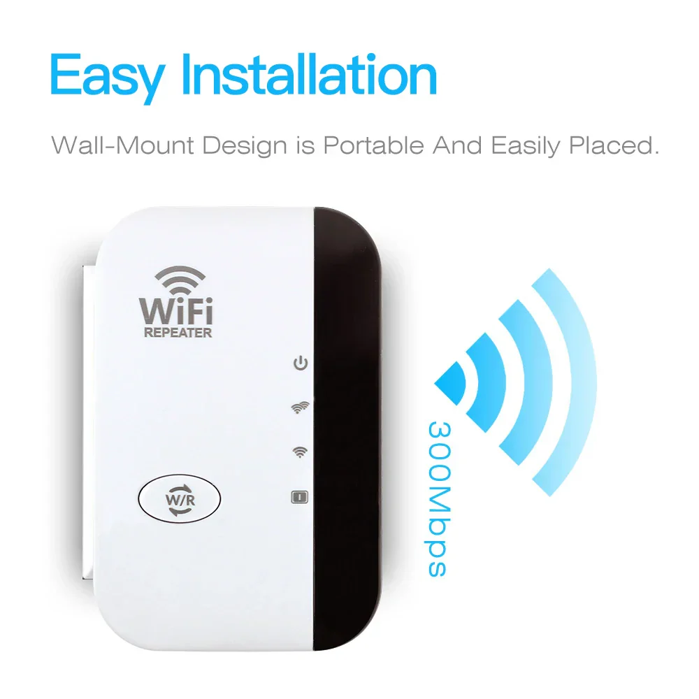 FENVI 300Mbps Wireless WiFi Repeater Extender Booster Amplifier 802.11N WiFi - Image 3