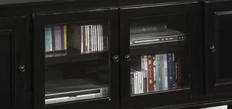 Ferla - TV Stand - Black - Image 3