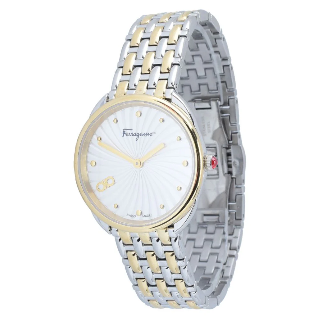 Ferragamo Women's Cuir Swiss Made Quartz Bracelet Watch - Image 2