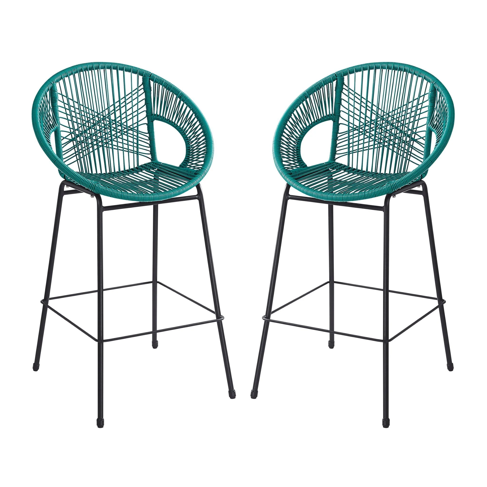 Ferrara Outdoor Patio Barstool Set of 2 - Image 2