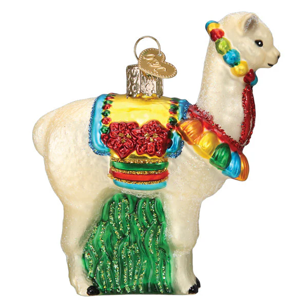 Festive Alpaca Ornament - Image 4