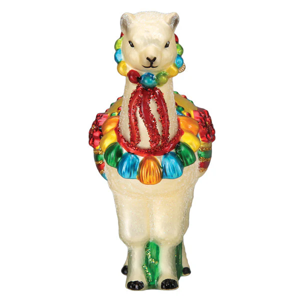Festive Alpaca Ornament - Image 5