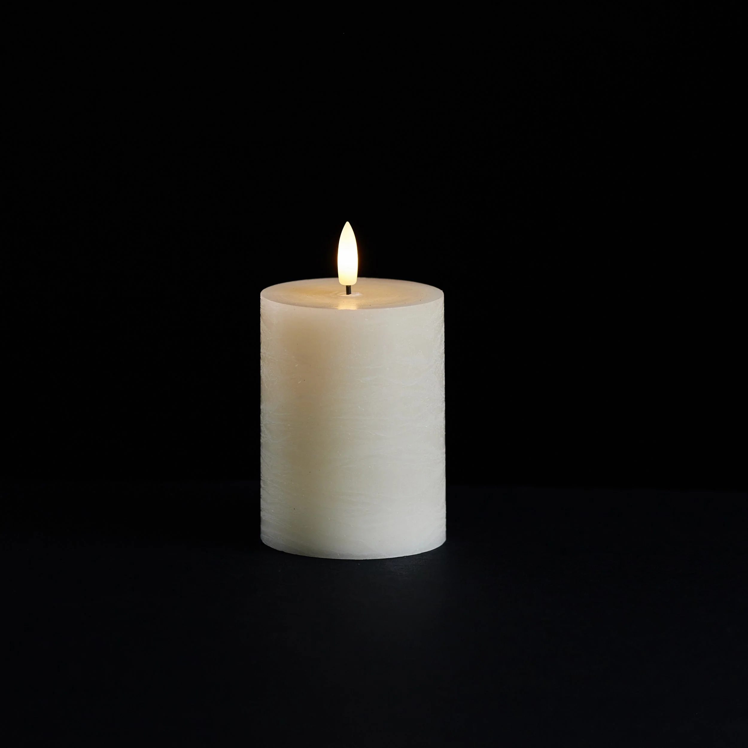 FIA Wick Ivory Pillar Candle (Set of 2) - Image 2