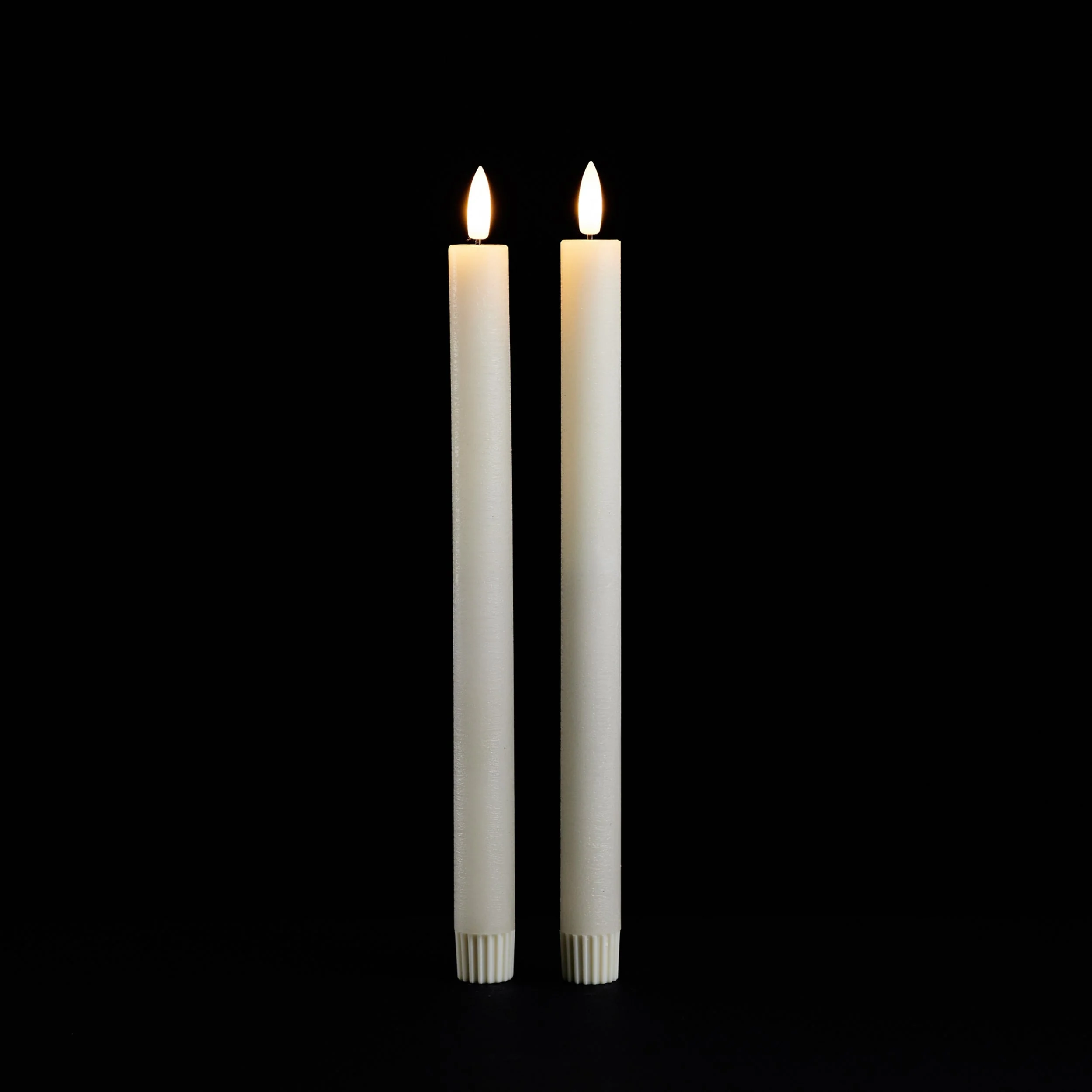 FIA Wick Ivory Taper Candle (Set of 2) - Image 2
