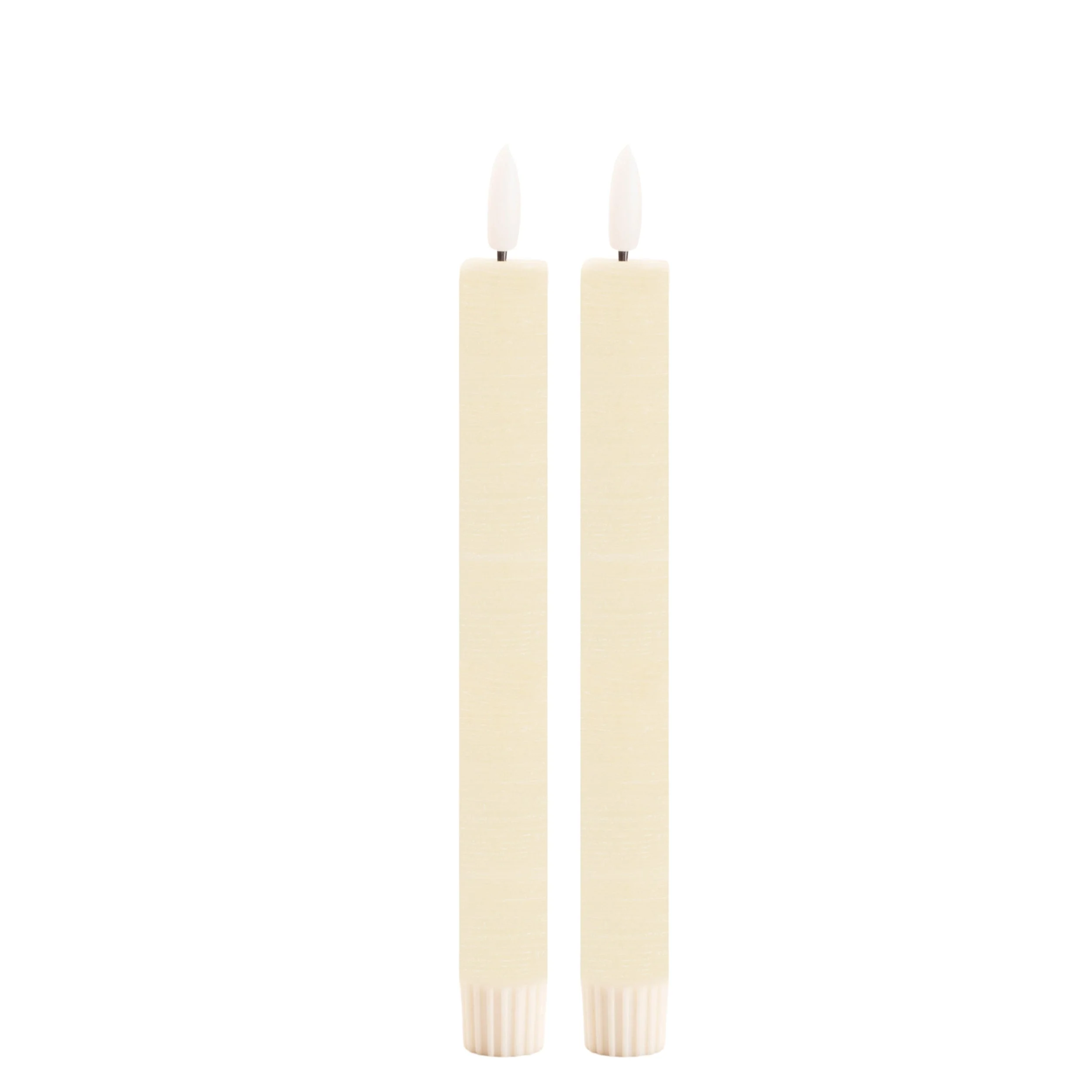 FIA Wick Ivory Taper Candle (Set of 2) - Image 3