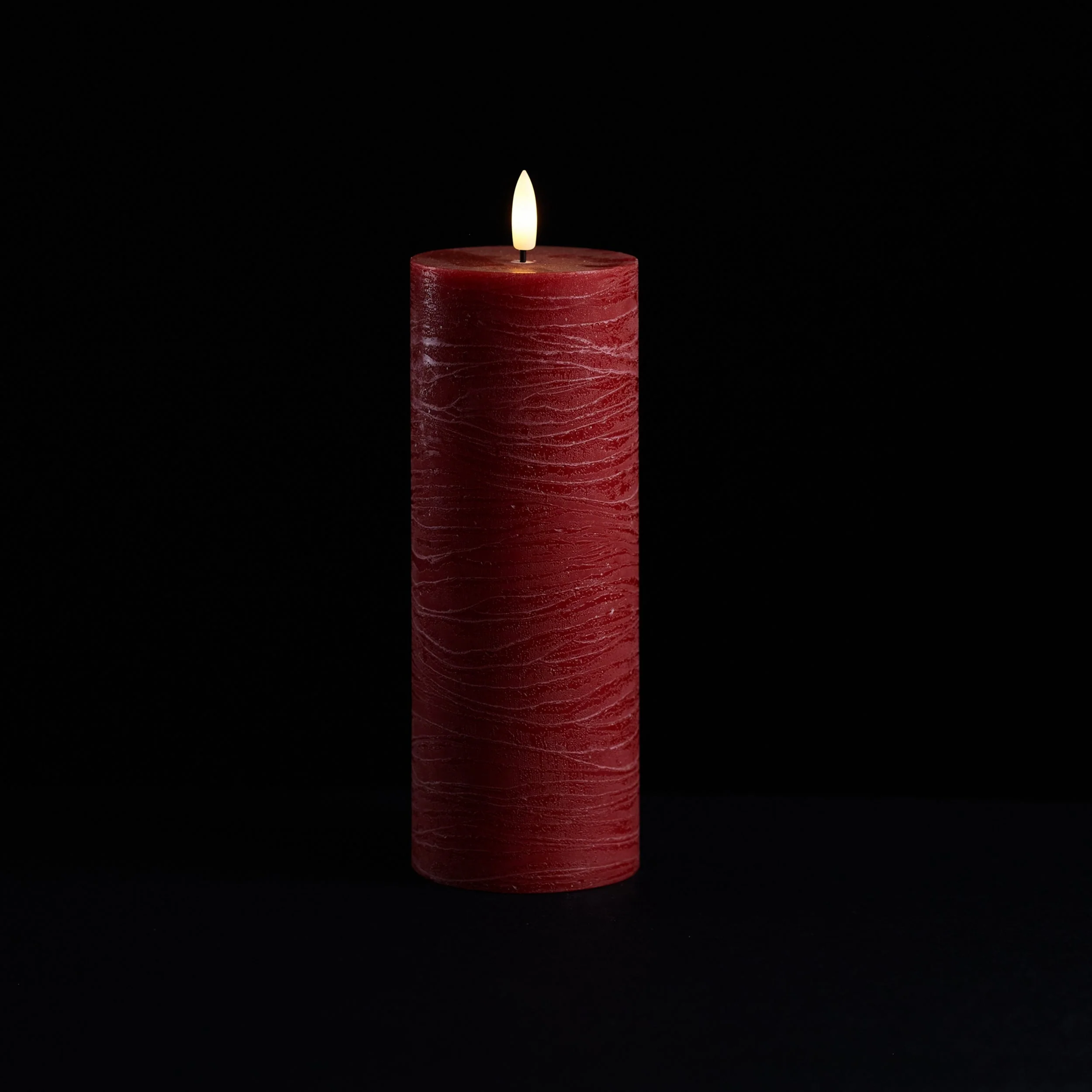 FIA Wick Red Pillar Candle (Set of 2) - Image 4