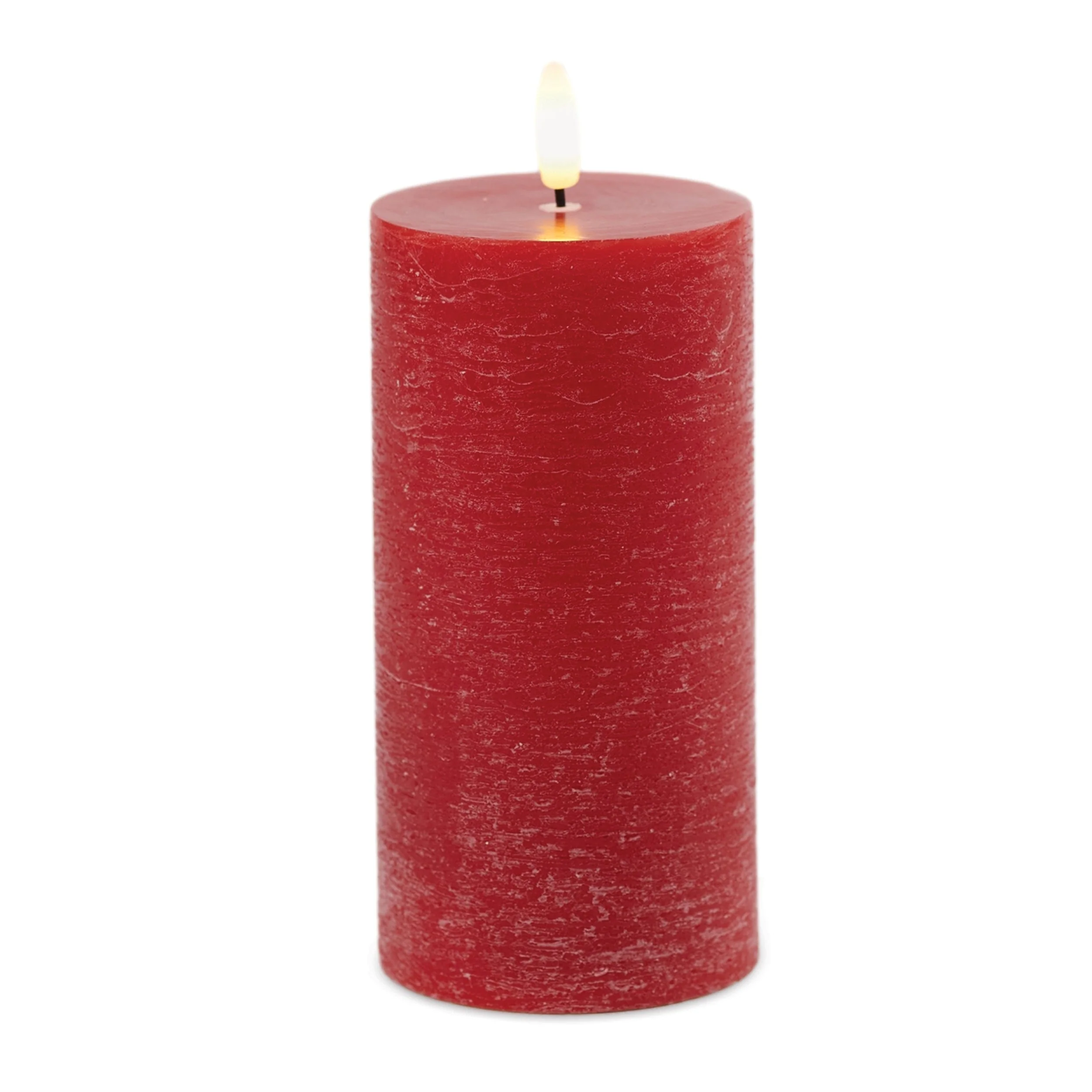 FIA Wick Red Pillar Candle (Set of 2) - Image 5