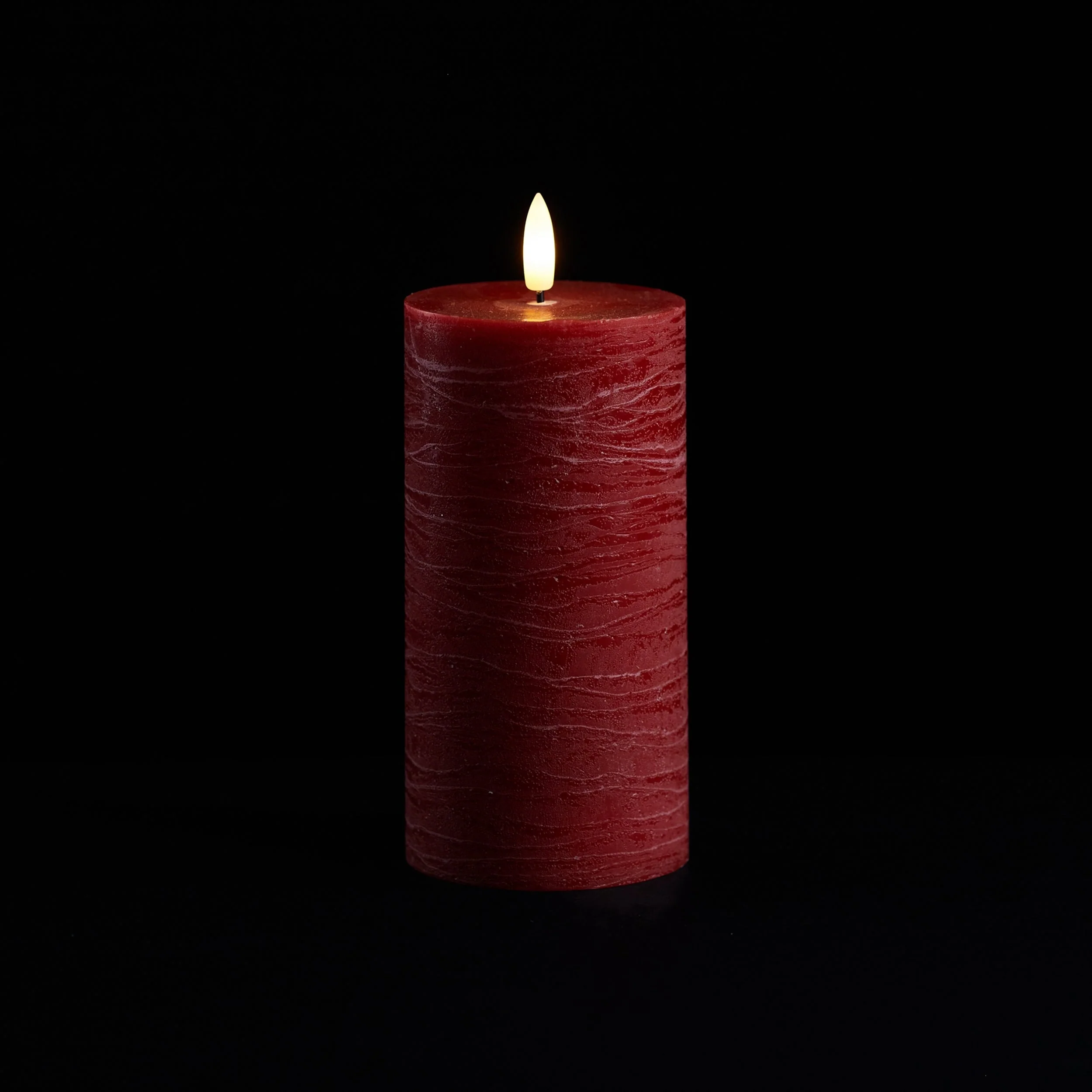 FIA Wick Red Pillar Candle (Set of 2) - Image 6