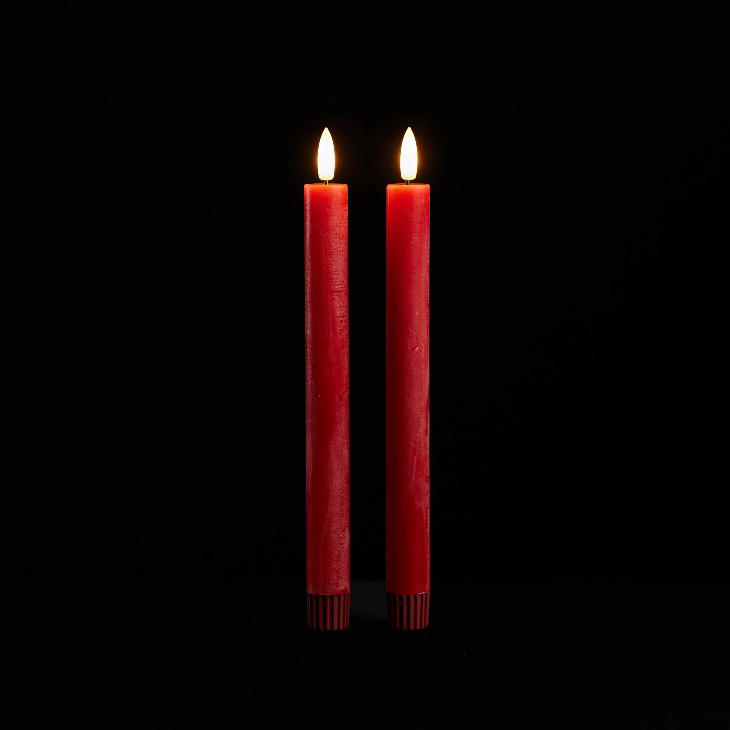 FIA Wick Red Taper Candle (Set of 2) - Image 2