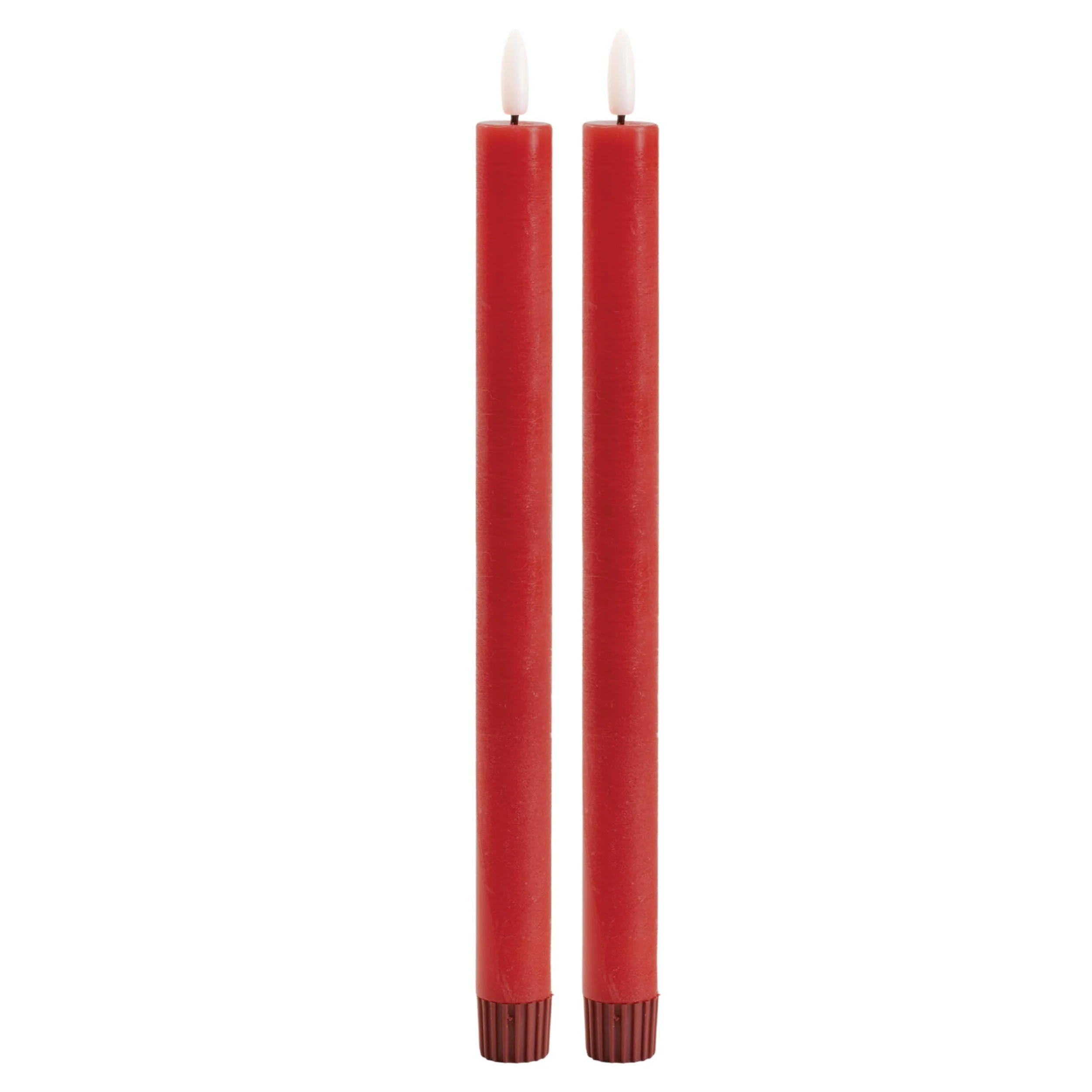 FIA Wick Red Taper Candle (Set of 2) - Image 3