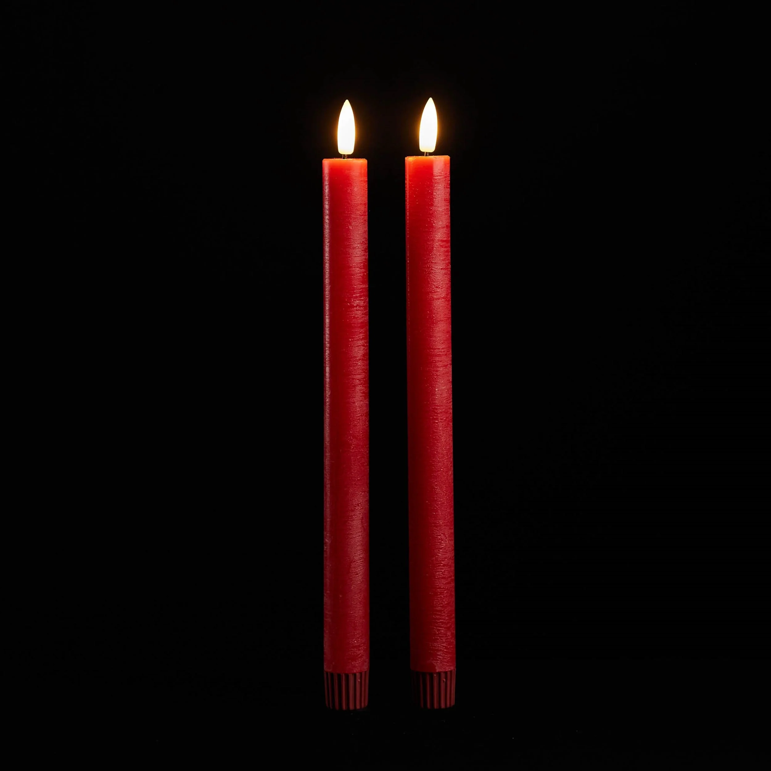 FIA Wick Red Taper Candle (Set of 2) - Image 4