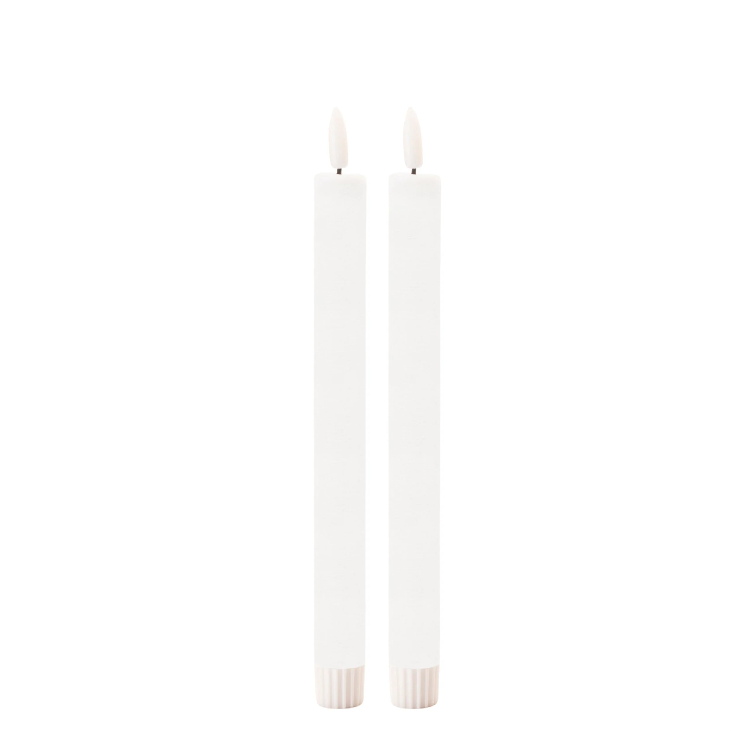 FIA Wick White Taper Candle (Set of 2) - Image 3